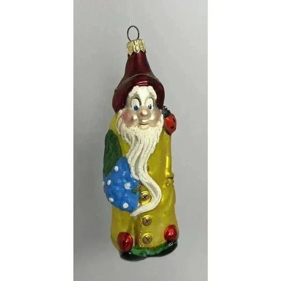 Kurt S Adler Polonaise Snow White 7 Dwarfs SLEEPY Komozja Poland Ornament Elves - Picture 4 of 16